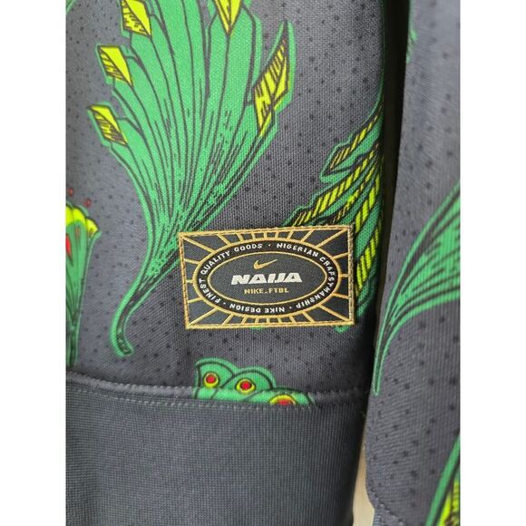 Nike Nigeria Track Jacket Men's M Super Eagles 2020 2021 Soccer Football Rare - Picture 5 of 9